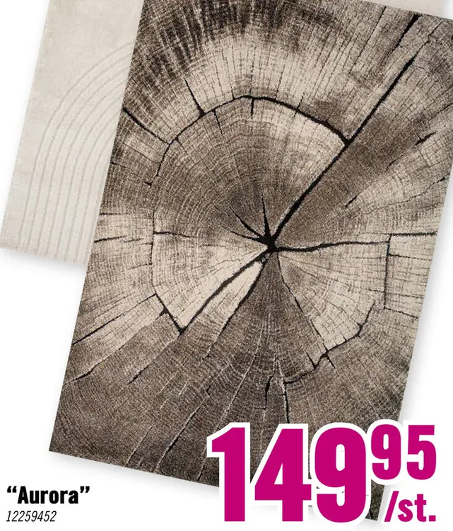 Aanbieding: Vloerkleed Aurora natuur 160x230 cm
