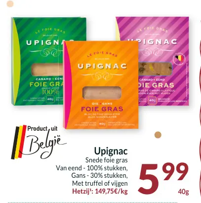 Aanbieding: Snede foie gras