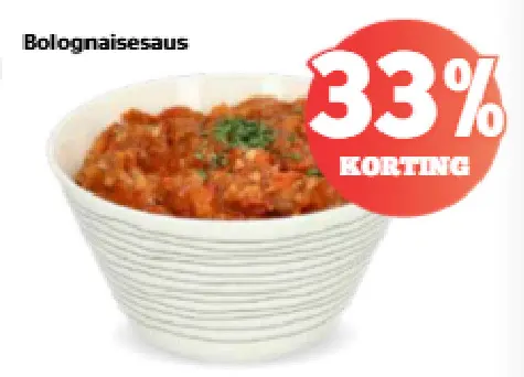 Promotie: Bolognaisesaus