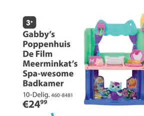 Aanbieding: Gabby's Poppenhuis Movie Meerkinkat's Badkamer