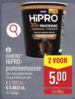 Promotie: Proteïnemousse