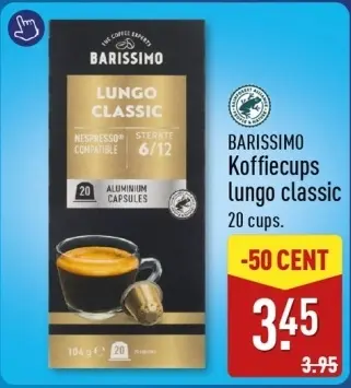 Aanbieding: Koffiecups lungo classic