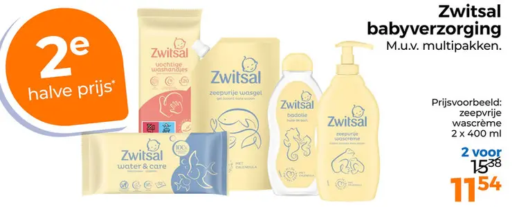 Aanbieding: babyverzorging