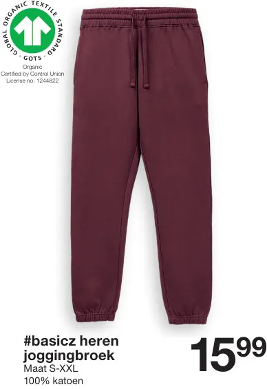 Aanbieding: #basicz Heren joggingbroek