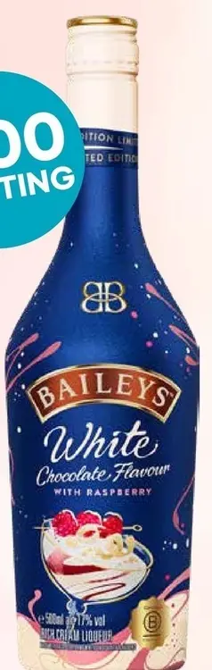 Aanbieding: Irish Cream of White Chocolate Raspberry