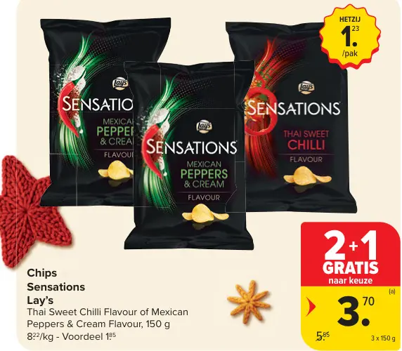 Promotie: Sensations