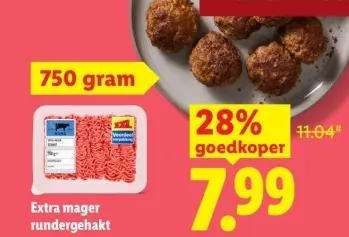 Aanbieding: Extra mager rundergehakt