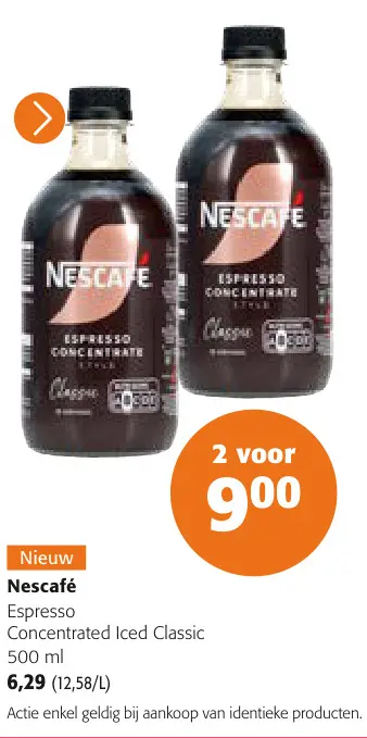 Promotie: Espresso Concentrated Iced Classic