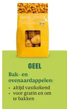 Promotie: Bak- en ovenaardappelen