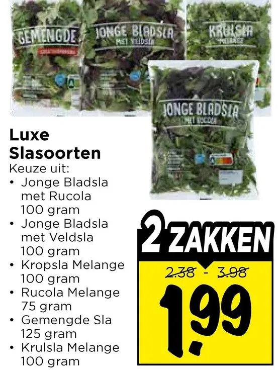 Luxe Slasoorten