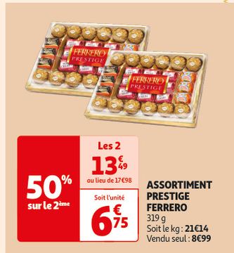 Aanbieding: ASSORTIMENT PRESTIGE FERRERO