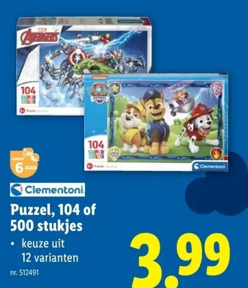 Aanbieding: Puzzel