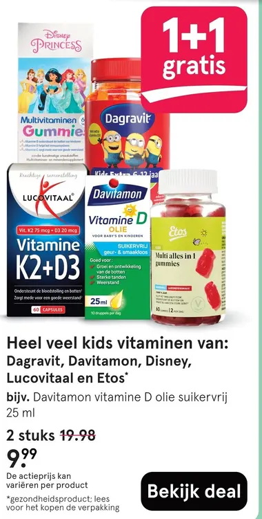 Aanbieding: Kids vitaminen