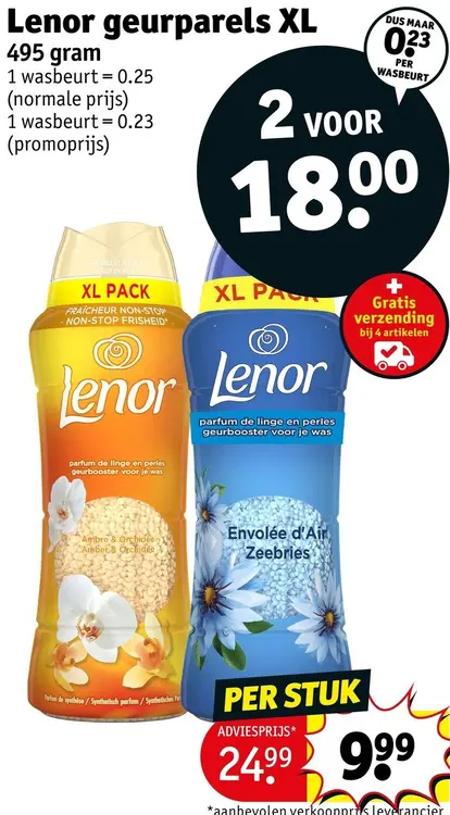 Promotie: Geurparels XL