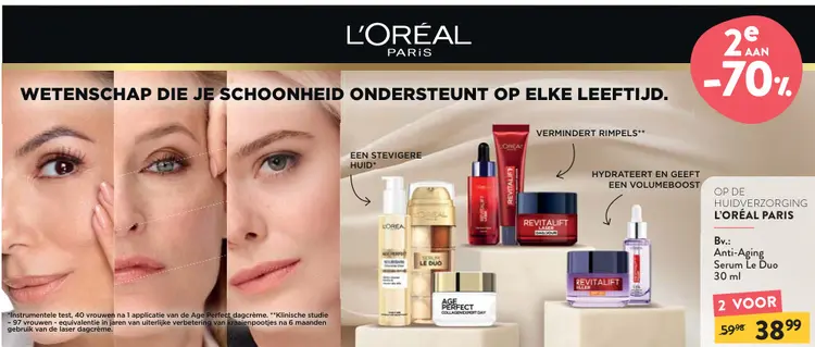 Promotie: Anti-Aging Serum Le Duo