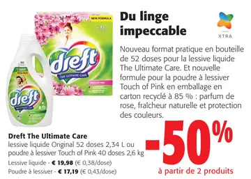 Offre: Dreft The Ultimate Care