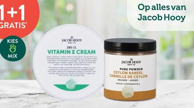 Aanbieding: Vitamin E Cream and Pure Powder Ceylon Kaneel