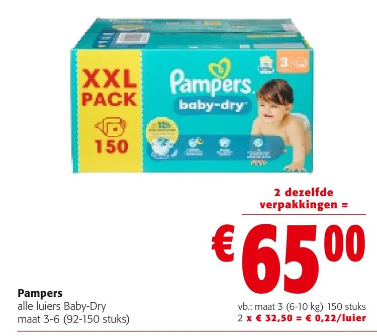 Aanbieding: alle luiers Baby-Dry