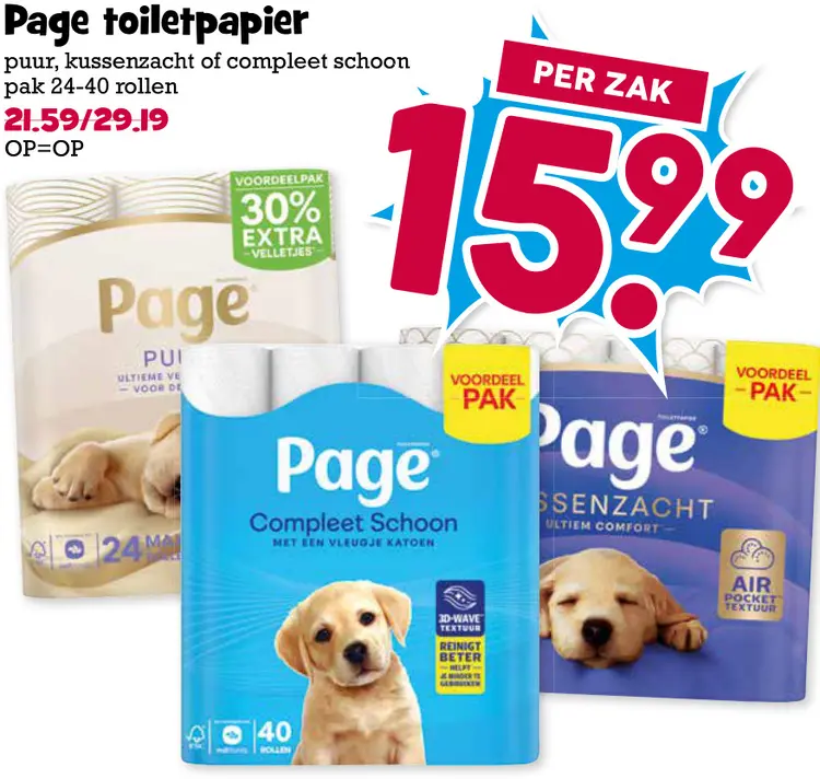 Aanbieding: Toiletpapier