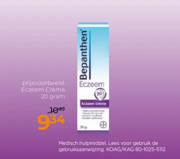 Aanbieding: Eczeem Crème