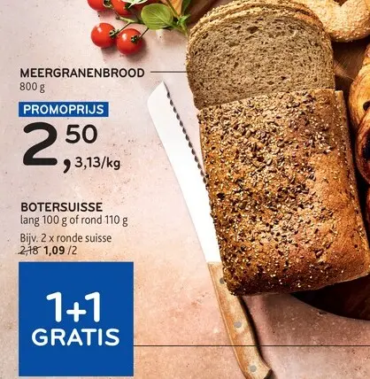 Promotie: Meergranenbrood