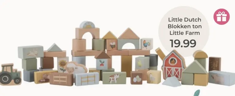 Aanbieding: Blokken ton Little Farm