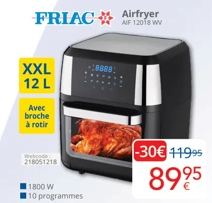 Offre: Airfryer