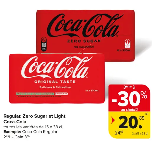Offre: Coca-Cola
