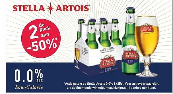 Promotie: Stella Artois