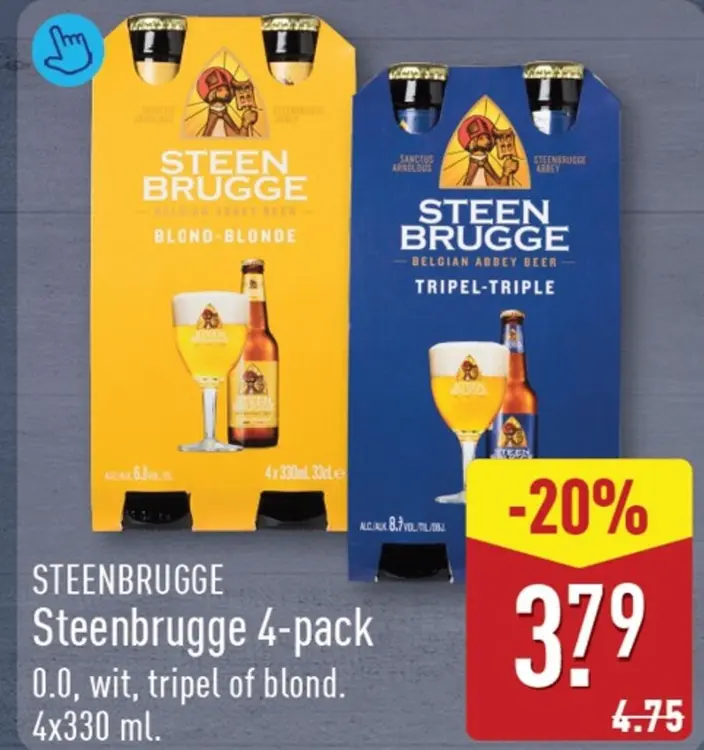 Aanbieding: Steenbrugge 4-pack
