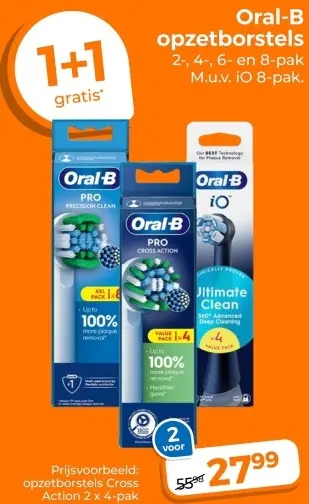 Aanbieding: Oral-B opzetborstels