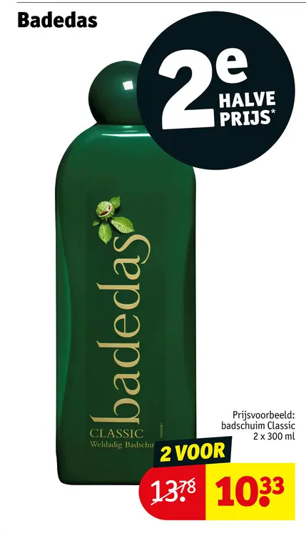Aanbieding: badedas