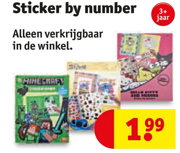 Aanbieding: Sticker by number
