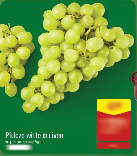 Promotie: Pitloze witte druiven