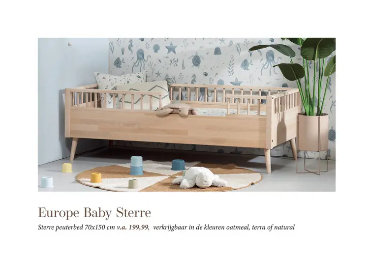 Aanbieding: Sterre peuterbed