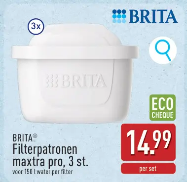 Promotie: Filterpatronen maxtra pro