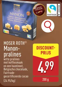 Promotie: Manon-pralines