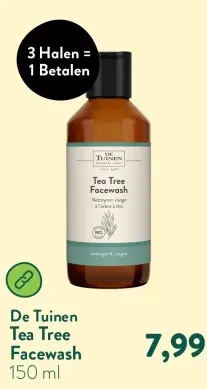 Aanbieding: Tea Tree Facewash