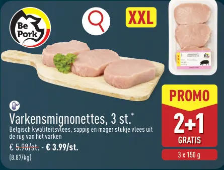 Promotie: Varkensmignonettes