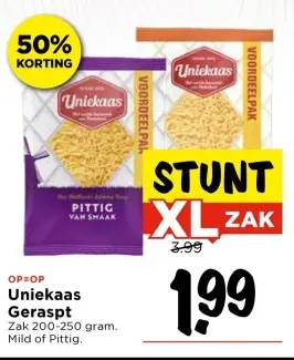 Aanbieding: Geraspt