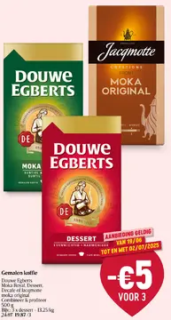 Aanbieding: Gemalen koffie