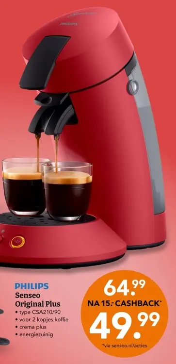 Aanbieding: Senseo Original Plus