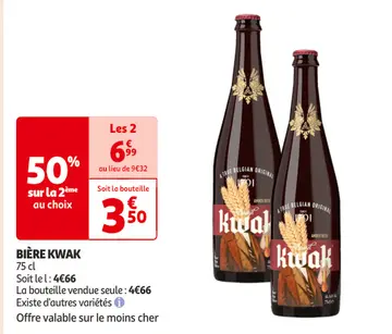 Aanbieding: BIÈRE KWAK