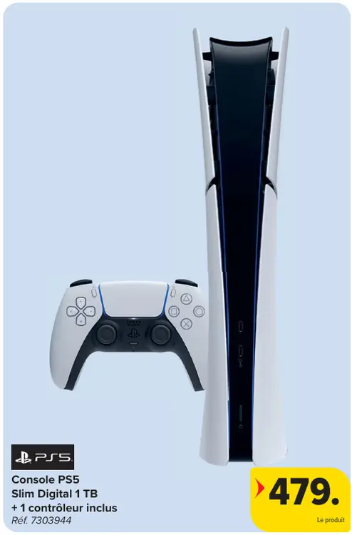 Offre: Console PS5 Slim Digital