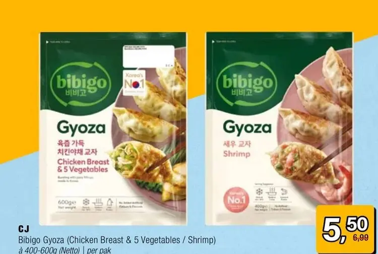 Aanbieding: Bibigo Gyoza