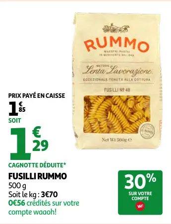 Offre: Fusilli
