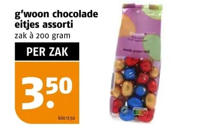 Aanbieding: chocolade eitjes assorti
