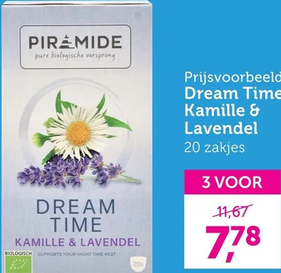 Promotie: Dream Time Kamille & Lavendel