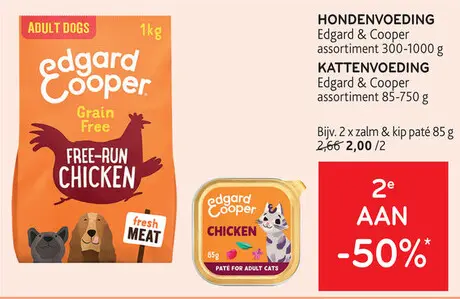 Promotie: Edgard & Cooper assortiment