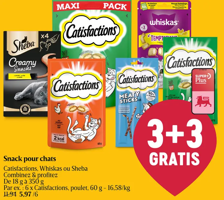 Offre: Snack pour chats